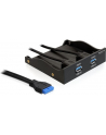 Delock frontpanel  USB 3.0 x2 do zatoki 3,5/5,25'' PIN header - nr 28