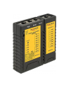 Delock Tester przewodów RJ45 / RJ12 / PoE - nr 30