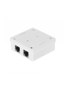 Netrack gniazdo kompletne natynkowe 2 x RJ45 8p8c FTP kat. 6 LSA - nr 3