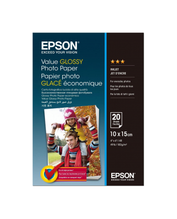 Papier Epson Value Photo | 10x15cm | 20 ark