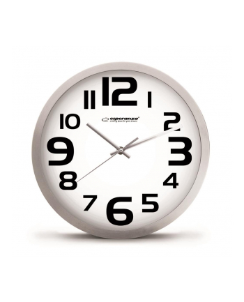 Esperanza EHC013W ZEGAR ŚCIENNY  - ZURICH - BIAŁY nr 1