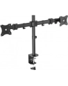 digitus Stojak podwójny z zaciskiem, 2xLCD, max. 27'', max. obciąż. 8kg, uchy.-obrot.360° - nr 22