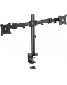 digitus Stojak podwójny z zaciskiem, 2xLCD, max. 27'', max. obciąż. 8kg, uchy.-obrot.360° - nr 23