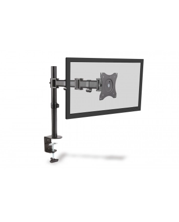 digitus Stojak pojedycz z zaciskiem, 1xLCD, max. 27'', uchylno-obrotowy 360° (PIVOT)