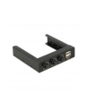 Delock Panel przedni 3.5″ > 2x USB 2.0 + 3x kontroler obrotów wentylatorów - nr 18