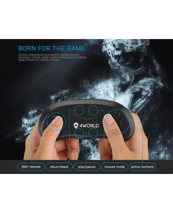 4World Uniwersalny Pilot Bluetooth, Gamepad BT, System: IOS, Android