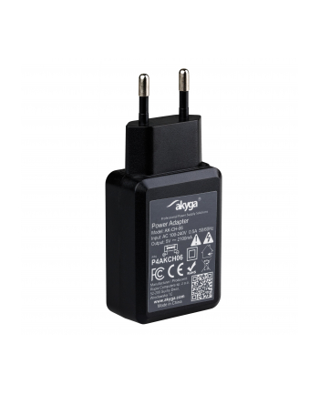 Akyga Zasilacz sieciowy USB AK-CH-06 240V 2.1A 1xUSB czarny