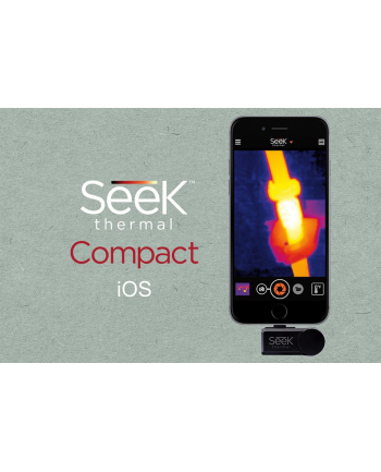 powerneed SEEK THERMAL Compact iOS - Kamera termowizyjna do iPhone'a i iPod'a
