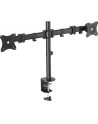 digitus Stojak podwójny z zaciskiem, 2xLCD, max. 27'', max. obciąż. 8kg, uchy.-obrot.360° - nr 29