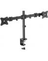 digitus Stojak podwójny z zaciskiem, 2xLCD, max. 27'', max. obciąż. 8kg, uchy.-obrot.360° - nr 31