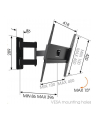vogels Uchwyt regulowany do telewizora MA3040-A1 - nr 6