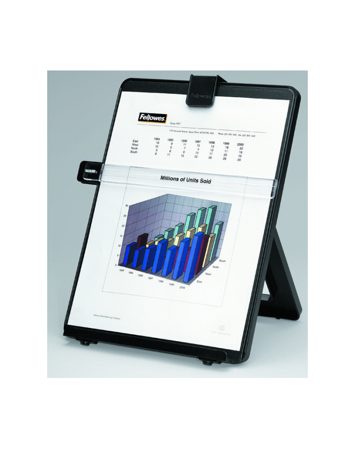 Fellowes - podstawka do dokumentów A4 czarna główny