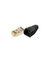 LOGILINK - Wtyki RJ45 FTP kat.5e z osłonką - czarne 100szt. - nr 12