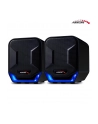 greenblue Audiocore AC865B Głośniki komputerowe 6W USB Blue&Black - nr 12