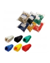 LOGILINK - Osłonki wtyku RJ45,czerwone - 100szt. - nr 14