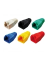 LOGILINK - Osłonki wtyku RJ45,czerwone - 100szt. - nr 2