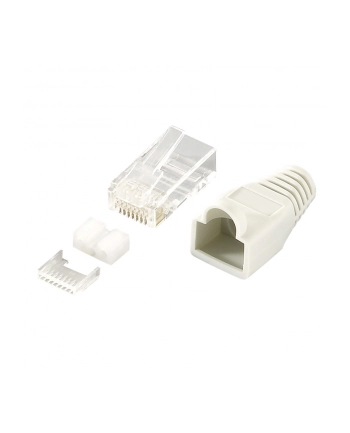 LOGILINK - Wtyki RJ45 FTP kat.6 z osłonką - szare,100szt. nr 2
