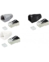 LOGILINK - Wtyki RJ45 FTP kat.6 z osłonką - szare,100szt. - nr 24