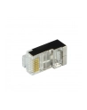 LOGILINK - Wtyki RJ45 FTP kat.6 z osłonką - szare,100szt. - nr 5