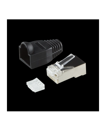 LOGILINK - Wtyki RJ45 FTP kat.6 z osłonką - czarne,100szt. nr 2