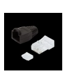LOGILINK - Wtyki RJ45 UTP kat.6 z osłonką - czarne,100szt. - nr 10