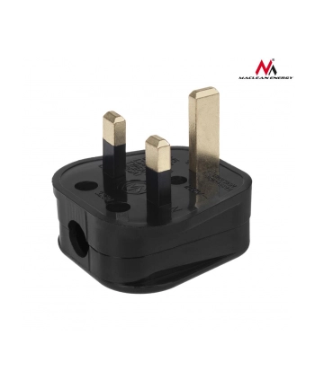Maclean MCE193 Wtyk UK czarny do montażu na kabel 13A 230V UK 3 Pin nr 2