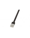 LOGILINK - Patchcord Cat.6 U/UTP, dł. 1m, płaski, ''SlimLine'', czarny - nr 5