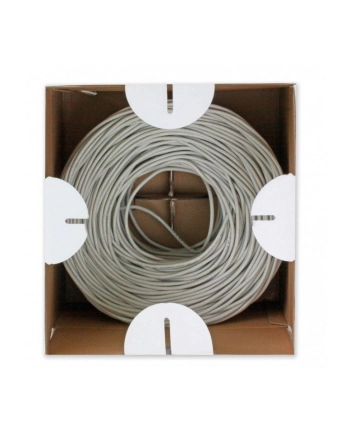 TechlyPro Kabel skrętka zewnętrzna F/UTP Cat5e 4x2 drut CCA 305m czarny nr 1