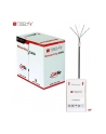 TechlyPro Kabel skrętka zewnętrzna F/UTP Cat5e 4x2 drut CCA 305m czarny - nr 12