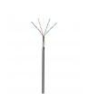 TechlyPro Kabel skrętka zewnętrzna F/UTP Cat5e 4x2 drut CCA 305m czarny - nr 1