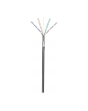 TechlyPro Kabel skrętka zewnętrzna F/UTP Cat5e 4x2 drut CCA 305m czarny - nr 4