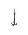 digitus Stojak mobilny pojedynczy z półką, 1xLCD, max. 70'', max. 50kg, VESA max. 600x400 - nr 5