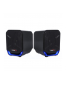 greenblue Audiocore AC865B Głośniki komputerowe 6W USB Blue&Black - nr 10