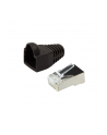 LOGILINK - Wtyki RJ45 FTP kat.5e z osłonką - czarne 100szt. - nr 6