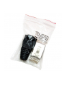 LOGILINK - Wtyki RJ45 FTP kat.5e z osłonką - czarne 100szt. - nr 8