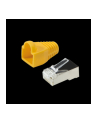 LOGILINK - Wtyki RJ45 FTP kat.5e z osłonką - żółte 100szt. - nr 2