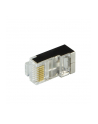 LOGILINK - Wtyki RJ45 FTP kat.6 z osłonką - szare,100szt. - nr 12