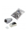 LOGILINK - Wtyki RJ45 FTP kat.6 z osłonką - szare,100szt. - nr 14