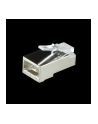 LOGILINK - Wtyki RJ45 FTP kat.6 z osłonką - szare,100szt. - nr 2