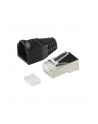 LOGILINK - Wtyki RJ45 FTP kat.6 z osłonką - czarne,100szt. - nr 8