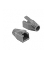 LOGILINK - Osłonki wtyku RJ45 Cat.6, kol. szary - 50szt. - nr 12