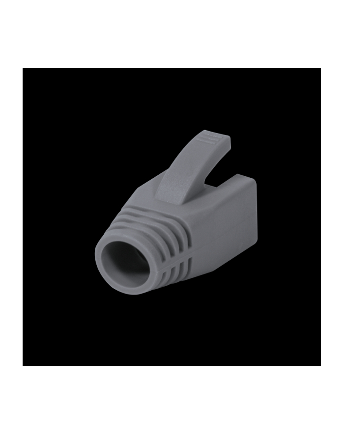 LOGILINK - Osłonki wtyku RJ45 Cat.6, kol. szary - 50szt. główny