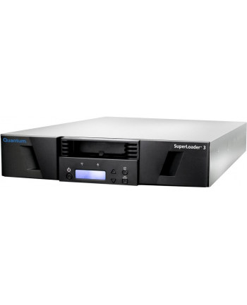 Quantum SuperLoader 3, one LTO-7HH tape drive, Model C, eight slots, 6Gb/s SAS,