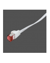 LOGILINK - Płaski Patch cord U/FTP;6;PIMF;dł.0,25m;biały - nr 3