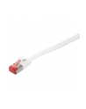LOGILINK - Płaski Patch cord U/FTP;6;PIMF;dł.0,25m;biały - nr 9