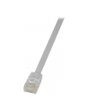 LOGILINK Płaski Patch cord U/UTP kat.6, biały 0,25m - nr 11