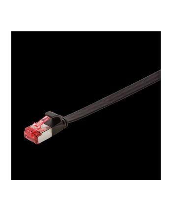 LOGILINK - Płaski Patch cord U/FTP;6;PIMF;dł. 0,25m;czarny