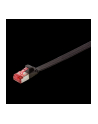 LOGILINK - Płaski Patch cord U/FTP;6;PIMF;dł.0,5m;czarny - nr 2