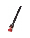 LOGILINK - Płaski Patch cord U/FTP;6;PIMF;dł.1m;czarny - nr 7