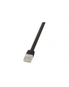 LOGILINK - Patchcord Cat.6 U/UTP, dł. 1m, płaski, ''SlimLine'', czarny - nr 4